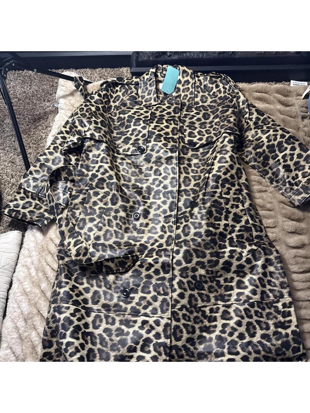 Warehouse Women's Multi and Brown Coat